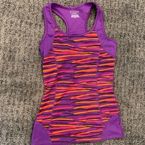 Tek Gear exercise top with built in bra